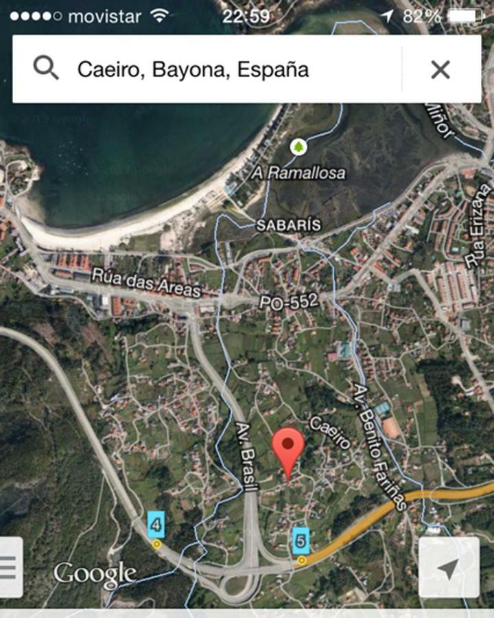 Villa Casa Sabaris Baiona Exterior foto
